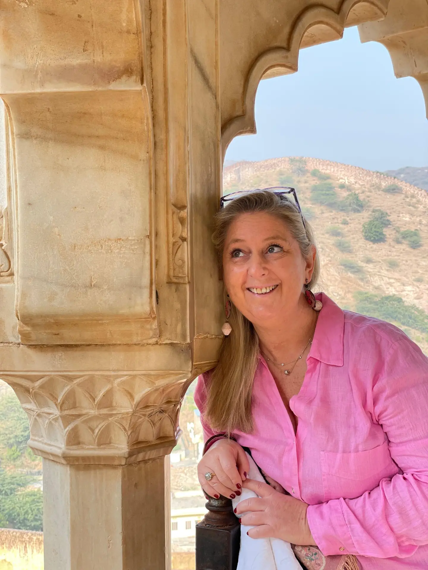 Silvia Sala in viaggio in India