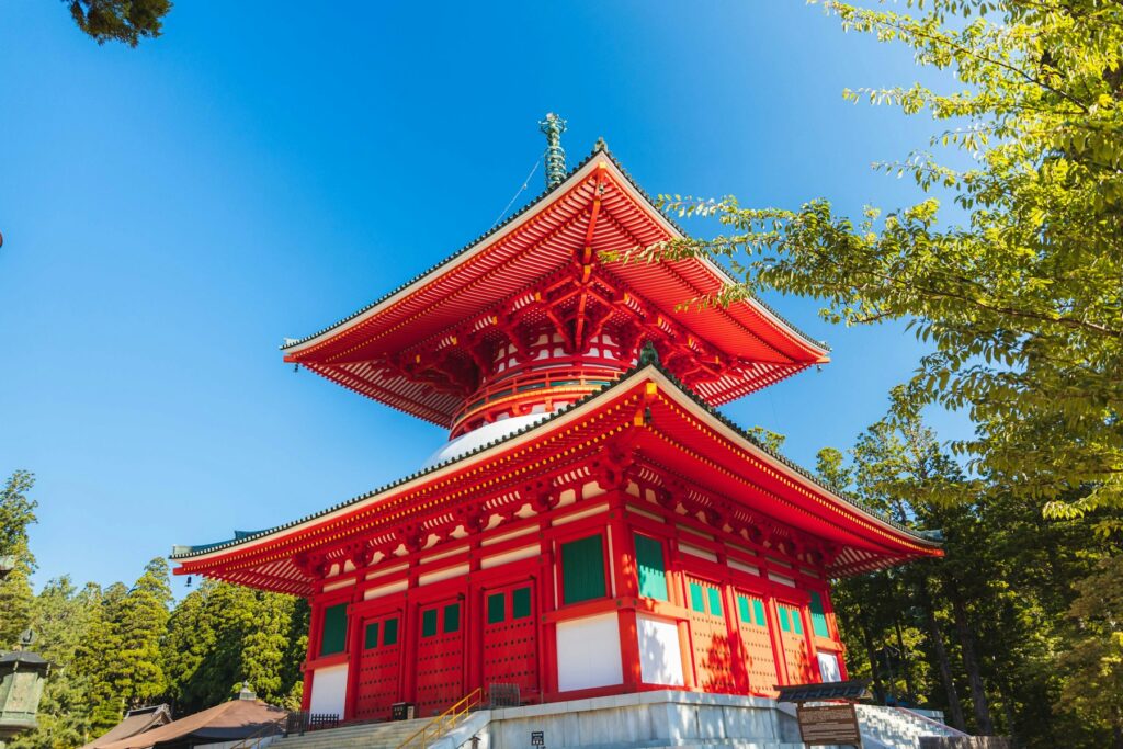 Pagoda sul Monte Koya, Giappone